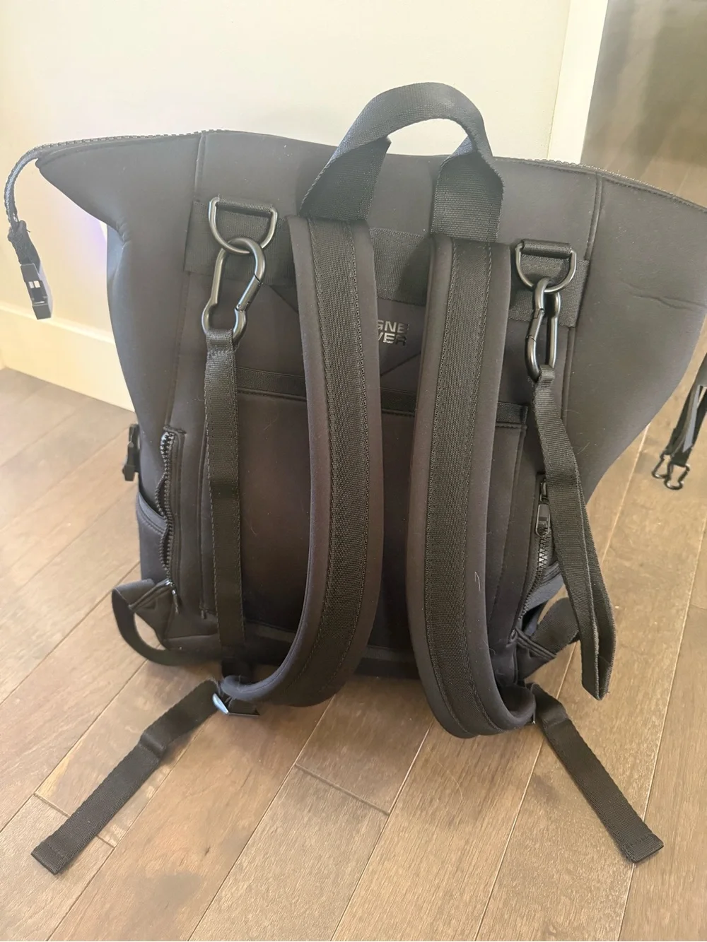 Dagne Dover - Large Black Backpack